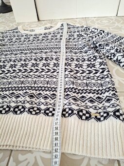 Párkrát oblečený dámský nádherný svetr LINDEX M 38 - 12