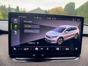 Škoda Enyaq iV   10/2021 ,  DPH, 75303km,  tepelné čerpadlo - 12