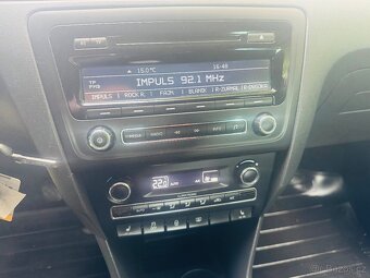 Škoda Rapid 1.6 tdi 77kw, ČR , digiklima, - 12