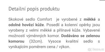 Skokové sedlo Waldhausen Comford - 12
