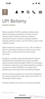 rostoucí postýlka UP Bellamy - 12