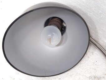 Retro bakelitová stolní lampa s husím krkem - 12