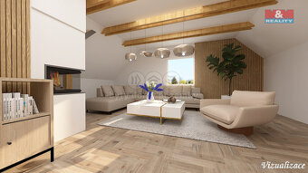 Prodej, Apartmánový dům, pozemek 2490 m2, Strašín, Lazny - 12