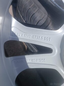 311. Originál ALU kola Ford (Kuga) 5x108 R17 s TPMS - 12