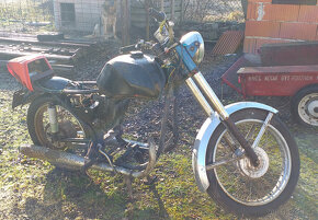 JAWA 350- typ  634 podvozek - 12
