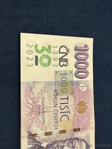 Výroční 1000 Kč - celkem 15 ks - 12