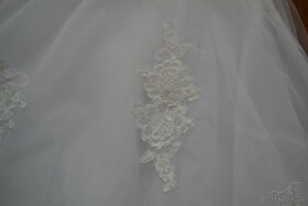 Bílé svatební šaty vel. 36/38 + spodnice zdarma - 12