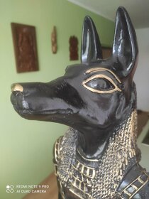 Sošky Horus,ESET, bastet ,sarkofág  Egypt tyrkys - 12