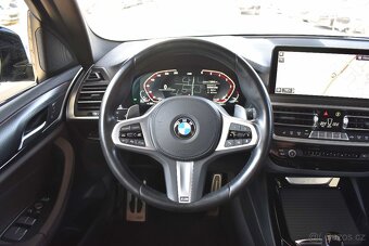 BMW X3 xDrive30d ///MSPORT TAŽNÉ DPH ČR 1.MAJITEL - 12