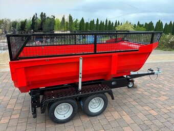 Sklápěcí přívěsný vozík do 750 kg – za auto i čtyřkolku - 12