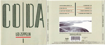 Led Zeppelin - kompletní řadová alba na CD - 12