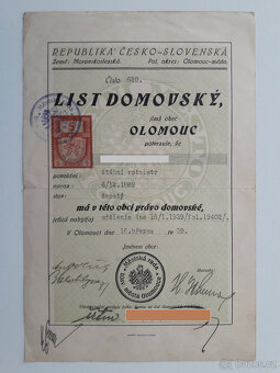 Staré vojenské dokumenty - viz foto - 12