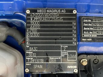 Iveco STRALIS 500 LOW DECK AUTOMAT EURO VI. - 12