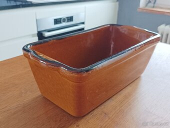 VELMI KVALITNÍ KAMENINOVÁ FRANCOUZSKÁ ZAPÉKACÍ FORMA - 12