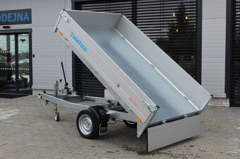 Přívěs Saris 1-str. sklápěč K1 256 150 1500kg Manu - 12