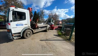 Atego 1524 nosič kontejneru, HR PALFINGER - 12