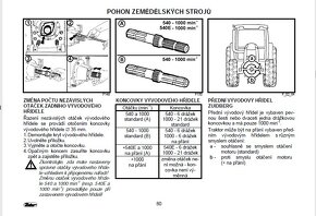 Návod k obsluze Zetor Forterra 95 - 125, 95 - 135 a 100-140 - 12