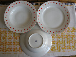 retro talíře  různé i vánoční ryby,hrnky,sovy - 12