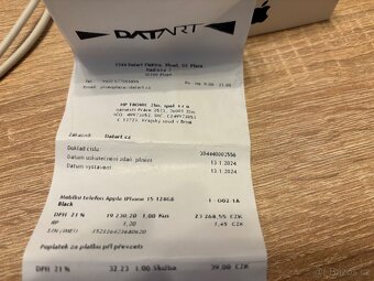 Apple iPhone 15 128GB, TOP STAV 8 měsíců záruka. - 12