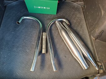 Originální nové výfuky kolena původní výroba CCCP Uloženka - 12