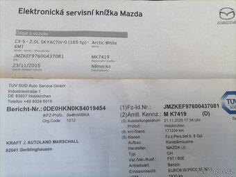 Mazda CX-5 2.0i 121kwR2015-faceliftVyhřSedXenonDigiKlimaNavi - 12