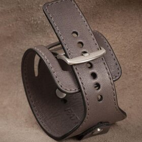 Kožený široký řemínek č.15 k hodinkám - 12