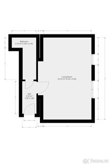 Pronájem bytu 1+kk, Holečkova, Smíchov, 17900 Kč/měs, 35 m2 - 12