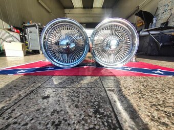 DAYTON Wire Wheels 16x8 originál US - 12