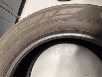Letní pneu 225/60 R17 Hankook+Continental,4+5mm, cena za 4ks - 12