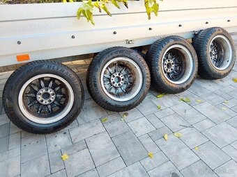 Alu kola Mercedes 15" včetně zimní pneu R15 - 12