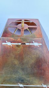 Svítidlo, stolní lampa, western,kovboj dekorace - 12