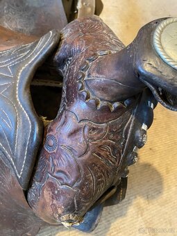 Westernové sedlo americké , nutná oprava - 12