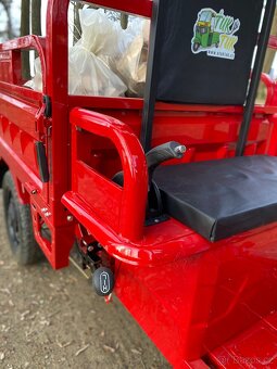 Elektro Pracovní Tříkolka - Tuk Tuk | 600kg nosnost | 45km/h - 12
