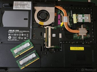 Prodám starší používaný funkční laptop Asus X59SLseri - 12