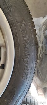 Alu kola Rial 7Jx16H2,ET 38 + zimní pneu Kleber 205/55/16 - 12