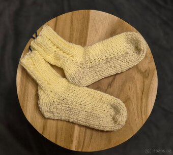 Ručně pletené ponožky - 12