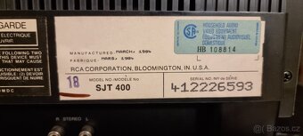 RCA SJT-400 " CED disc Video přehrávač " - 12
