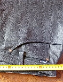 KOŽENÉ KALHOTY A BUNDA PSI - HOVĚZÍ KŮŽE - DÁMSKÉ - 12