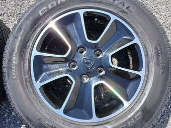 Pěkná letní orig alu kola Dacia Duster 215/65/16 vzorek 7mm - 12