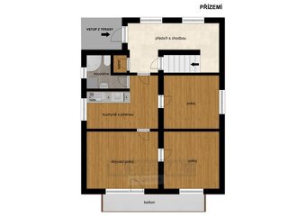 Prodej rodinného domu s dvěma bytovými jednotkami 3+1, 280 m - 12