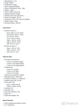 ONKYO A-8850 Stereo Integrated Amplifier+DO(Japan) - 12