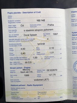 Motorový člun -loď - 12