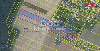 Prodej pozemku k bydlení, 3200 m², Hrabyně - 12