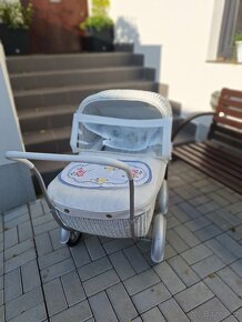 Retro proutěný kočárek Liberta pro dítě - 12