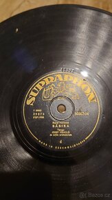 RETRO Staré gramofonové desky Supraphon 11 ks - 12