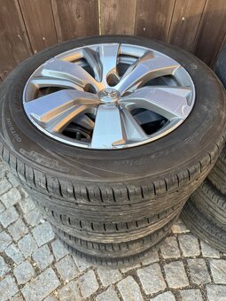 Alu kola peugeot 4x108 r16 letni pneu 195/60 r16 nexen - 12