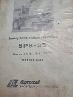 Samojízdná sklízecí řezačka SPS - 35 TORON - 12