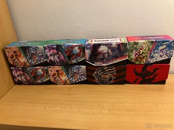 Velká spousta Pokemon karet, boxů, žetonů, krabiček - 12