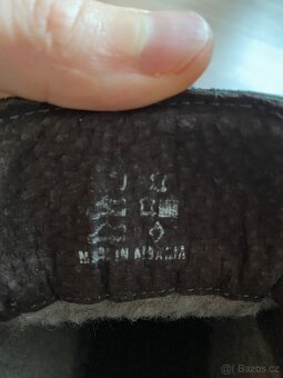 Nové pánské kožené zimní boty Baťa s kožichem - č. 44 - 12