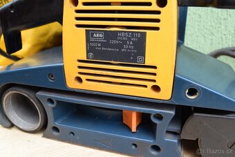 Pásová bruska AEG HBSZ 110 (Mafell ZUB 110) - 1000W, 100 mm - 12